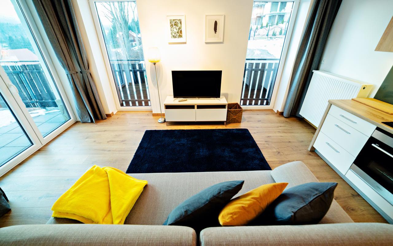 שצ'קלארסקה פוראובה Apartamenty Sun & Snow Szklarska Perla מראה חיצוני תמונה